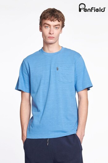 Penfield Blue Pocket T-Shirt (D72598) | £30