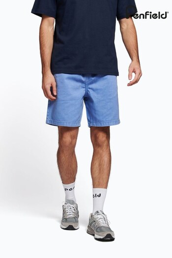 Penfield Blue Elasticated Waist Shorts (D72661) | £30
