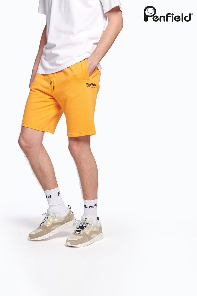 Mens mustard yellow cheap shorts