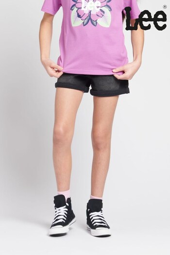 Lee Girls Stella Black knee-lengh Shorts (D72775) | £35 - £42