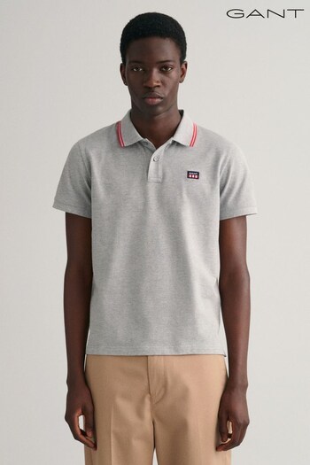 GANT Contrast Pique Polo Shirt (D72880) | £90