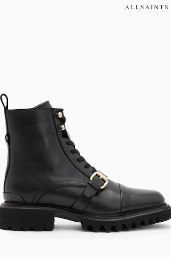 AllSaints Black Tori Boots (D73204) | £199