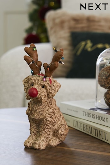 Brown Charlie the Cockapoo Christmas Decoration (D73356) | £16