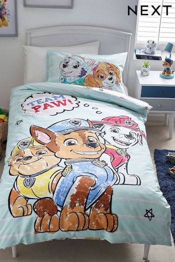 PAW Patrol Blue Character License Duvet Cover And Pillowcase Set (D73446) | £23 - £27