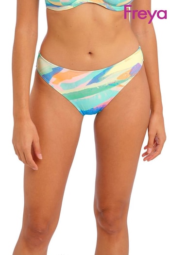 Freya Aqua Blue Summer Reef Bikini Bottoms (D73468) | £26