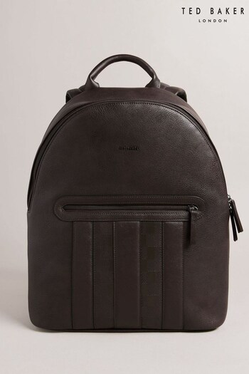 Ted Baker Waynor House Check Pu Black Backpack (D73565) | £90