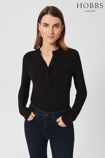 Hobbs Sabrina Black Top (D73855) | £55