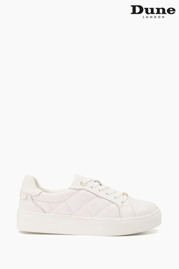 Dune London Excitement Quilted Trainers (D74229) | £75