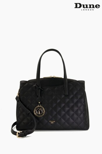 Dune London Large Dignify Quilted Tote (D74237) | £90