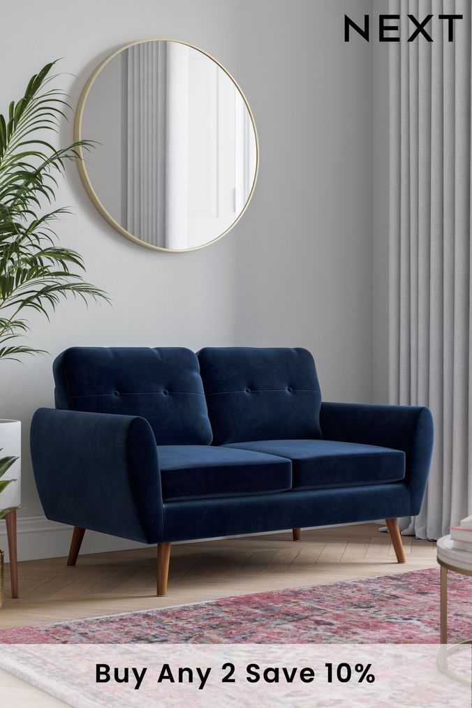 2 seater velvet sales sofa kmart