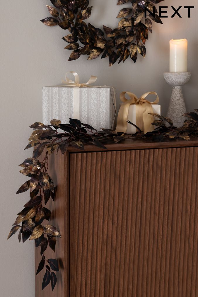 Buy Boys Garland Gold Christmas Online Next UK