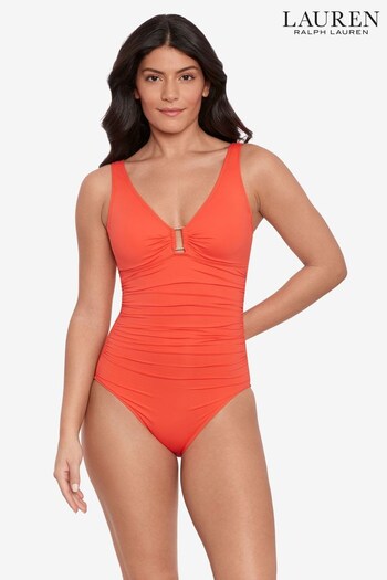 Ralph Lauren Orange Ring Swimsuit (D74689) | £169