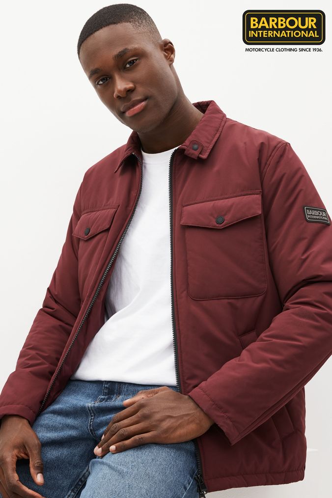 Barbour international sale short jacket