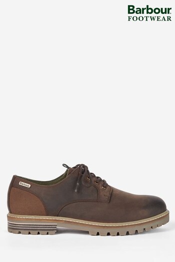 Barbour® Brown Sandstone Derby Shoes (D74802) | £115