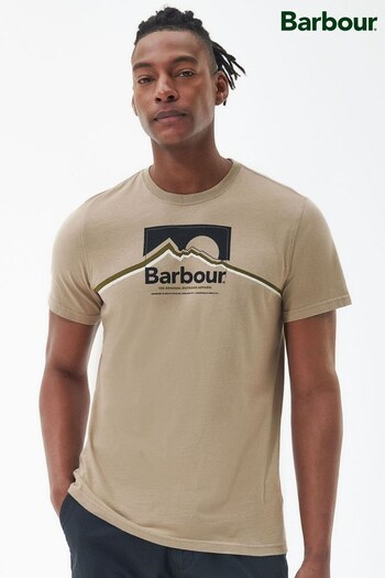 Barbour® Stone Ellonby Graphic T-Shirt (D74907) | £40