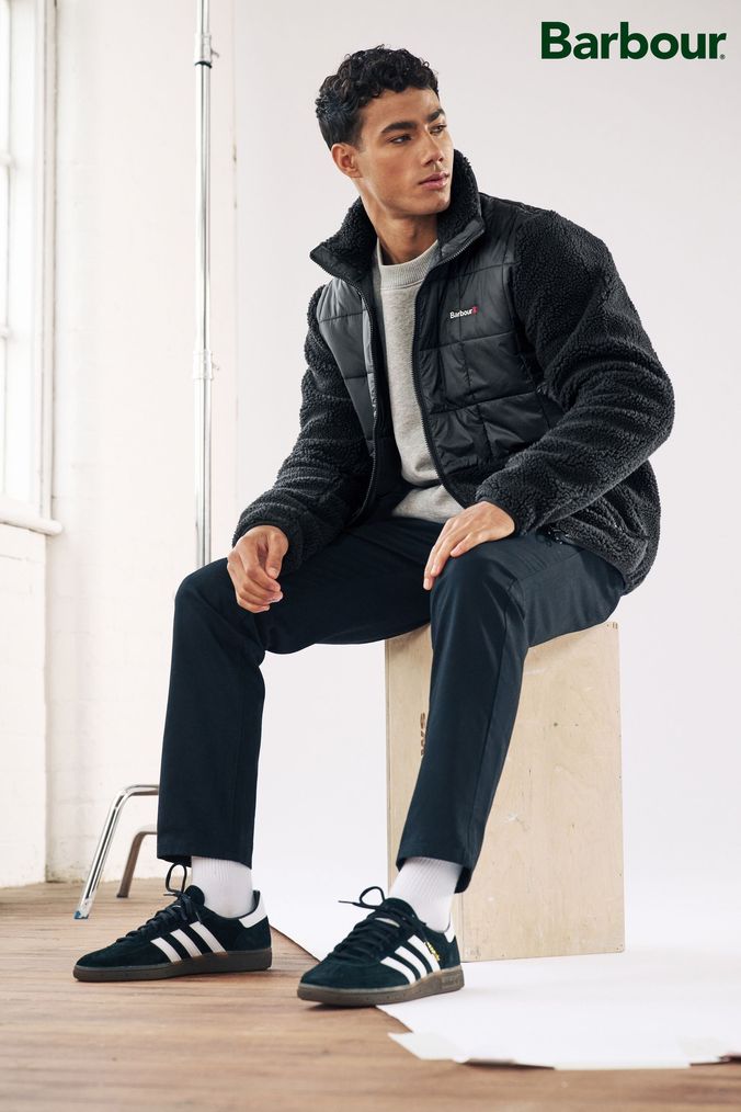 Buy Men s Barbour Long Sleeve Sweatshirtsandhoodies Online Next UK
