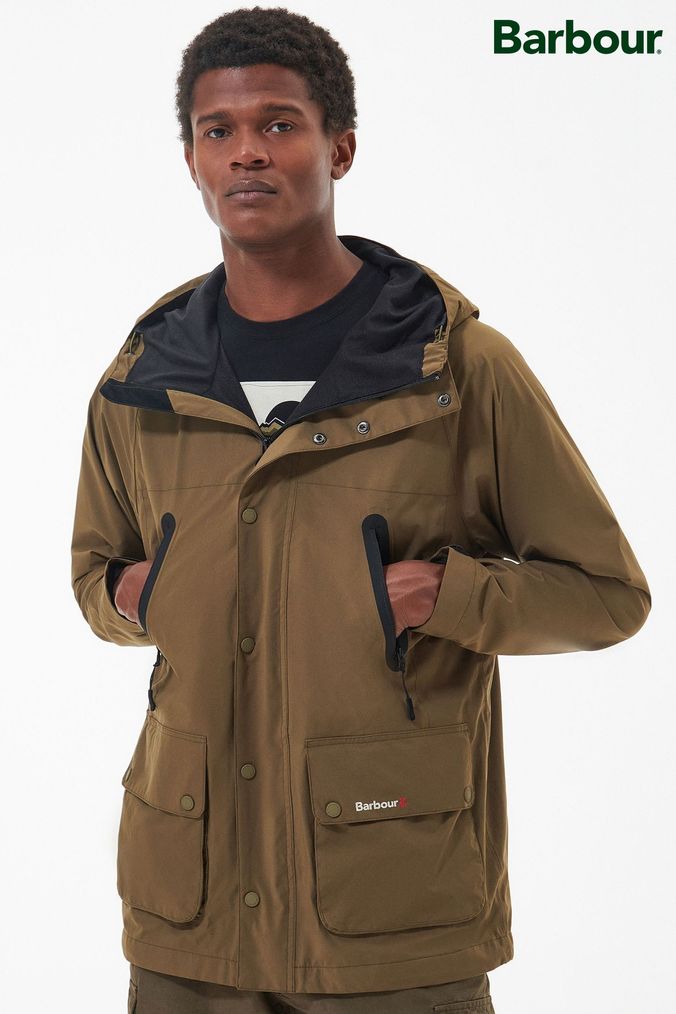 Buy Men s Barbour Raincoat Clothing Online Next UK