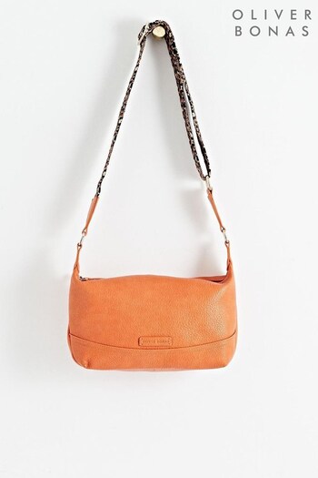 Oliver Bonas Mika Orange Slouch Everyday Maxi Tote Bag (D75013) | £49.50