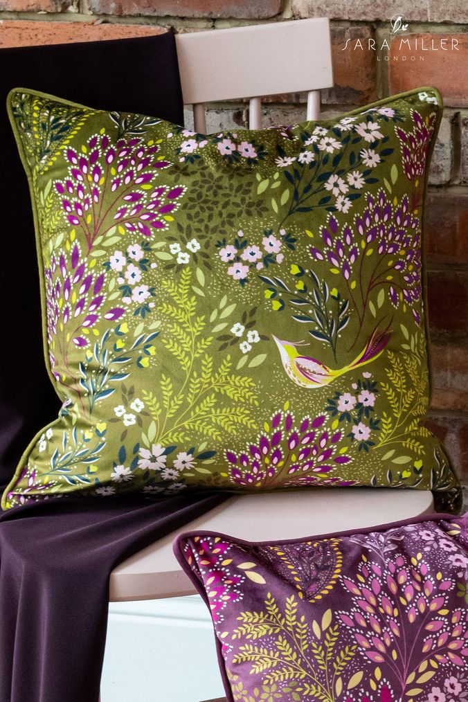 Green cushions next hotsell
