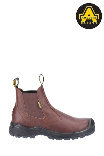Amblers Safety Brown Safety Dealer Boots (D75376) | £68