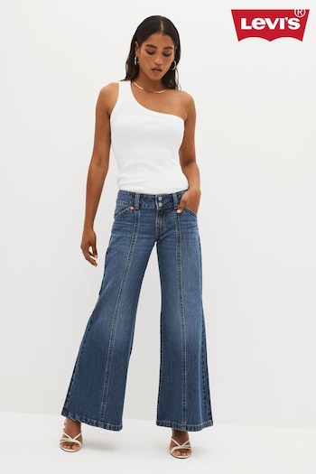Levi's® Mid Blue Denim Noughties Big Bell Jeans (D75480) | £120