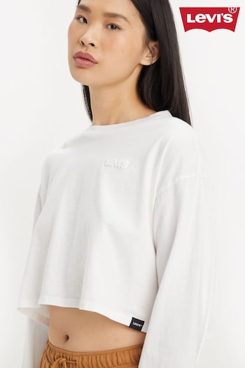 Levi's® White Graphic Cindy Top (D75483) | £35