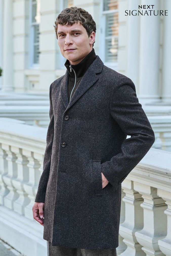 Men s Signature Coats Next Official Site