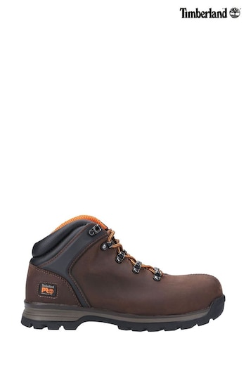 Timberland Red Black Splitrock XT Composite Safety Toe Work Boots (D75607) | £154