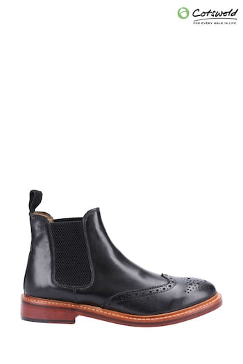 Cotswold Siddington Leather Goodyear Welt Boots (D75610) | £104