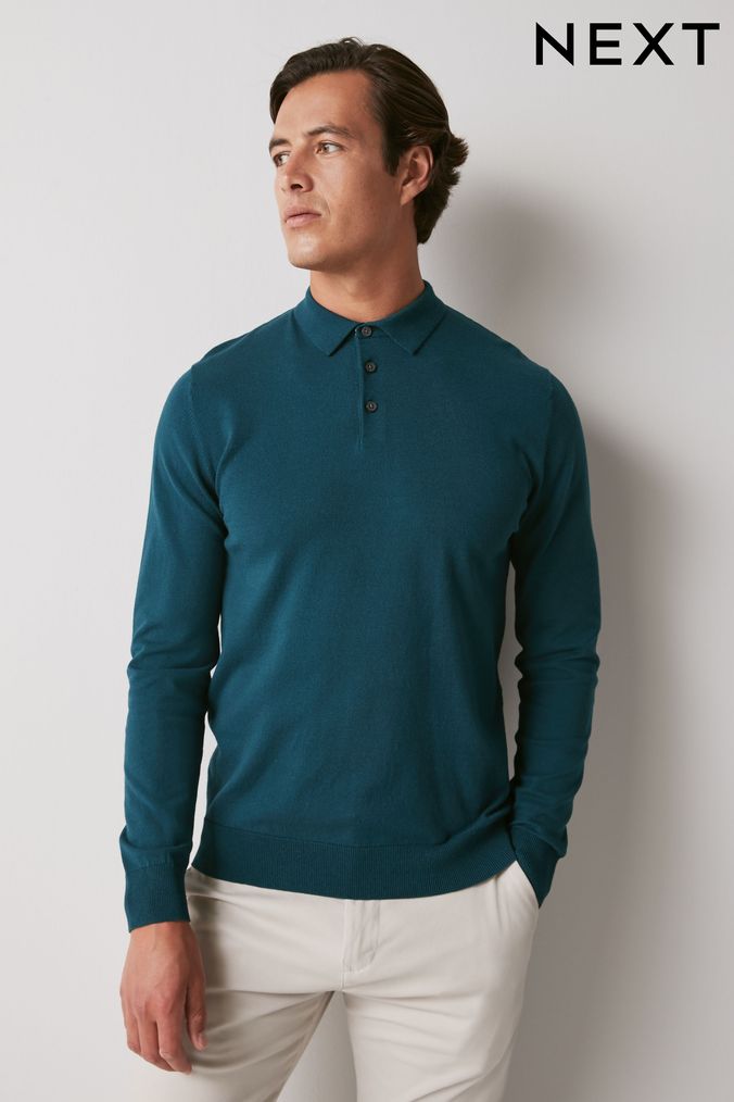 Mens long sleeve best sale pullover shirts with collar