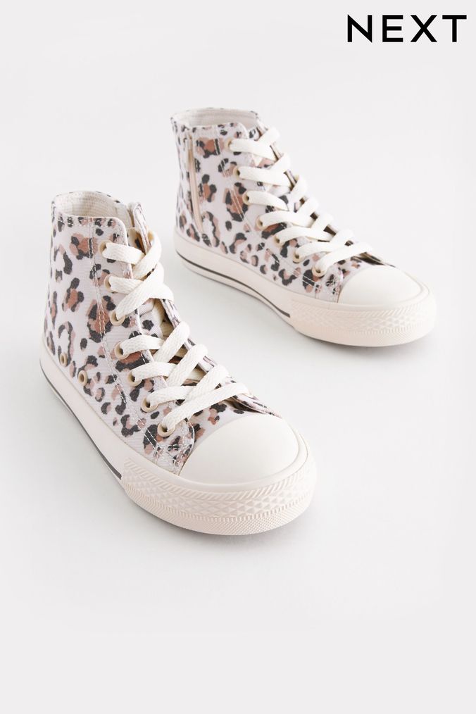 Next animal print hotsell trainers