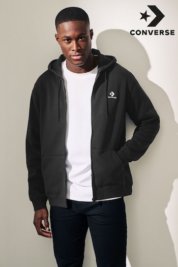 Converse Black Star Chevron Crew Sweatshirt (D75951) | £40