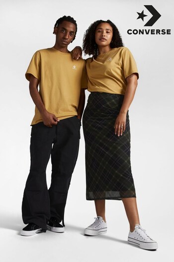 Converse Yellow Classic Chevron T-Shirt (D75958) | £23