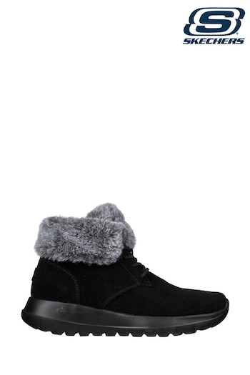 Skechers Black Sockss On-The-Go Joy Plush Dreams Boots (D76096) | £79
