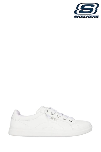 Skechers Crystal White Womens Bobs D Vine Instant Delight Trainers (D76102) | £54