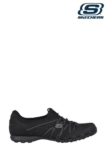 Skechers Black Navys Bikers Lite Relive Shoes (D76105) | £64