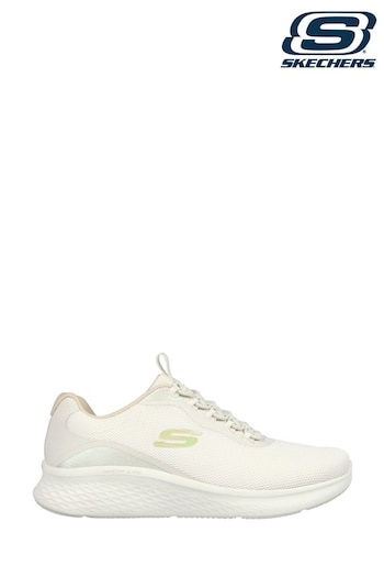 Skechers Crystal White Womens Skech-Lite Pro Trainers (D76110) | £67
