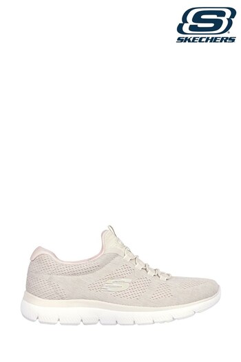 Skechers Natural Womens Summits Fun Flare Trainers (D76130) | £62