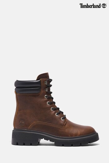 Timberland Cortina Valley 6'' Waterproof Brown Boots (D76225) | £200