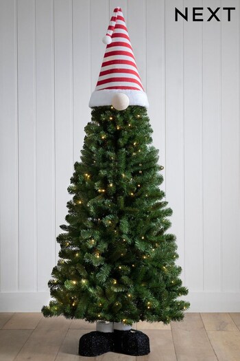 Red Gonk Pre Lit 6ft Christmas Tree (D76504) | £99