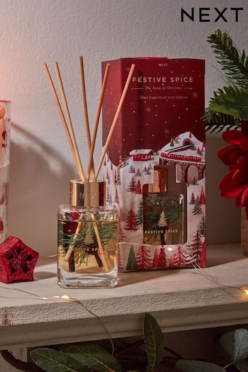Festive Spice Fragranced Christmas 70ml Reed Diffuser (D76518) | £8