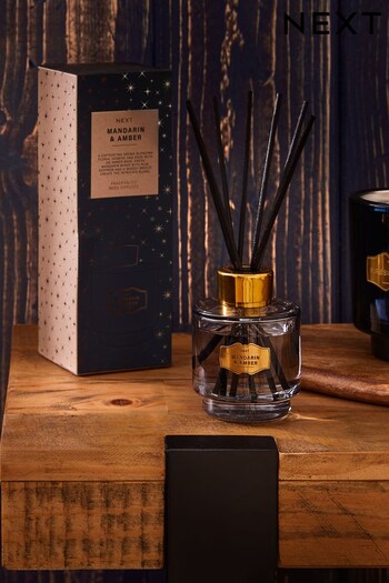 Mandarin and Amber 100ml Fragranced Diffuser (D76536) | £16