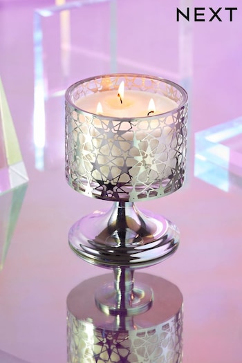 Iridescent Decorative Iced Berry Scented Candle (D76611) | £20