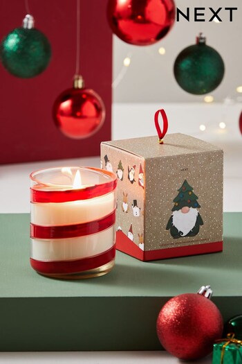 Red Gonk Festive Spice Fragranced Scented Candle (D76612) | £10