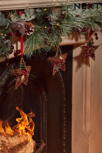 Set of 3 Set of 3 Festive Spice Fragranced Christmas Mini Pot Pourri Stars (D76661) | £16