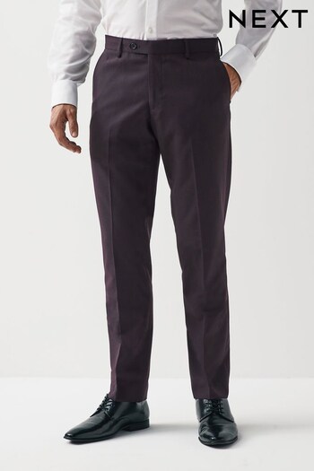 Burgundy Red Suit Trousers (D76747) | £35