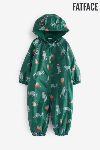 FatFace Green Baby Puddlesuit (D76901) | £34 - £38