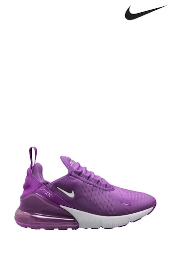 Nike Purple Air Max 270 Youth Trainers (D77070) | £90