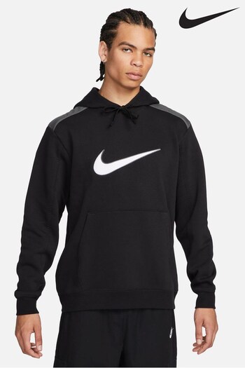 Nike Sacai Black Sportswear Colour Block Hoodie (D77090) | £65