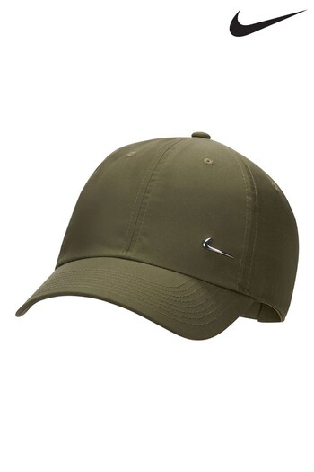 Nike Green DriFIT Club Unstructured Metal Swoosh Goose Cap (D77137) | £23